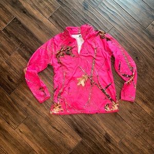 Mossy Oak 3/4” zip thermal
